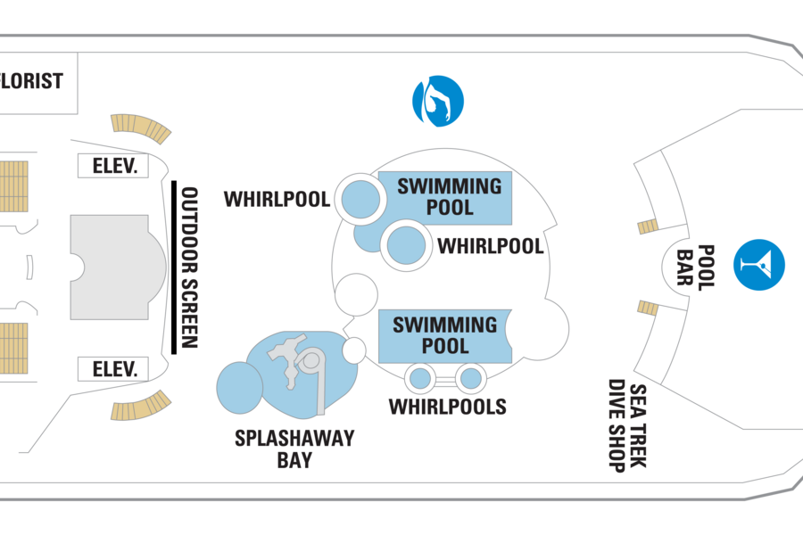 Royal Carribbean Deck plan Adventure of the Seas DECK11.png
